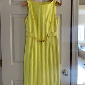 Sunny yellow Milly dress in a size 6